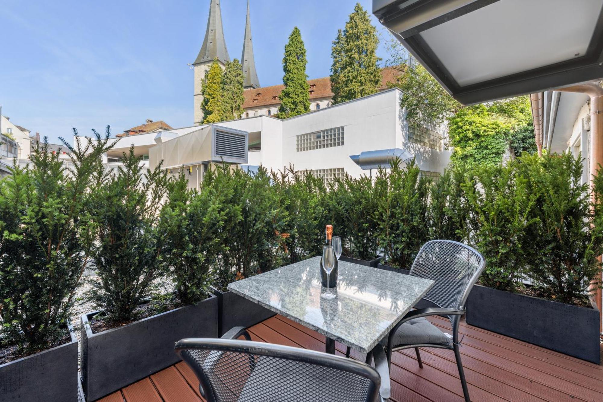 Glandon Rooms Haldenhof - Self-Check-In Lucerna Zewnętrze zdjęcie